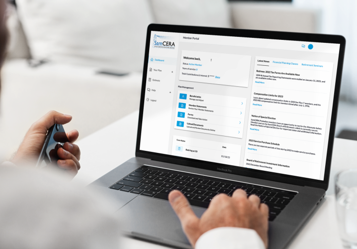 Coming Soon – The New MySamCERA Member Portal